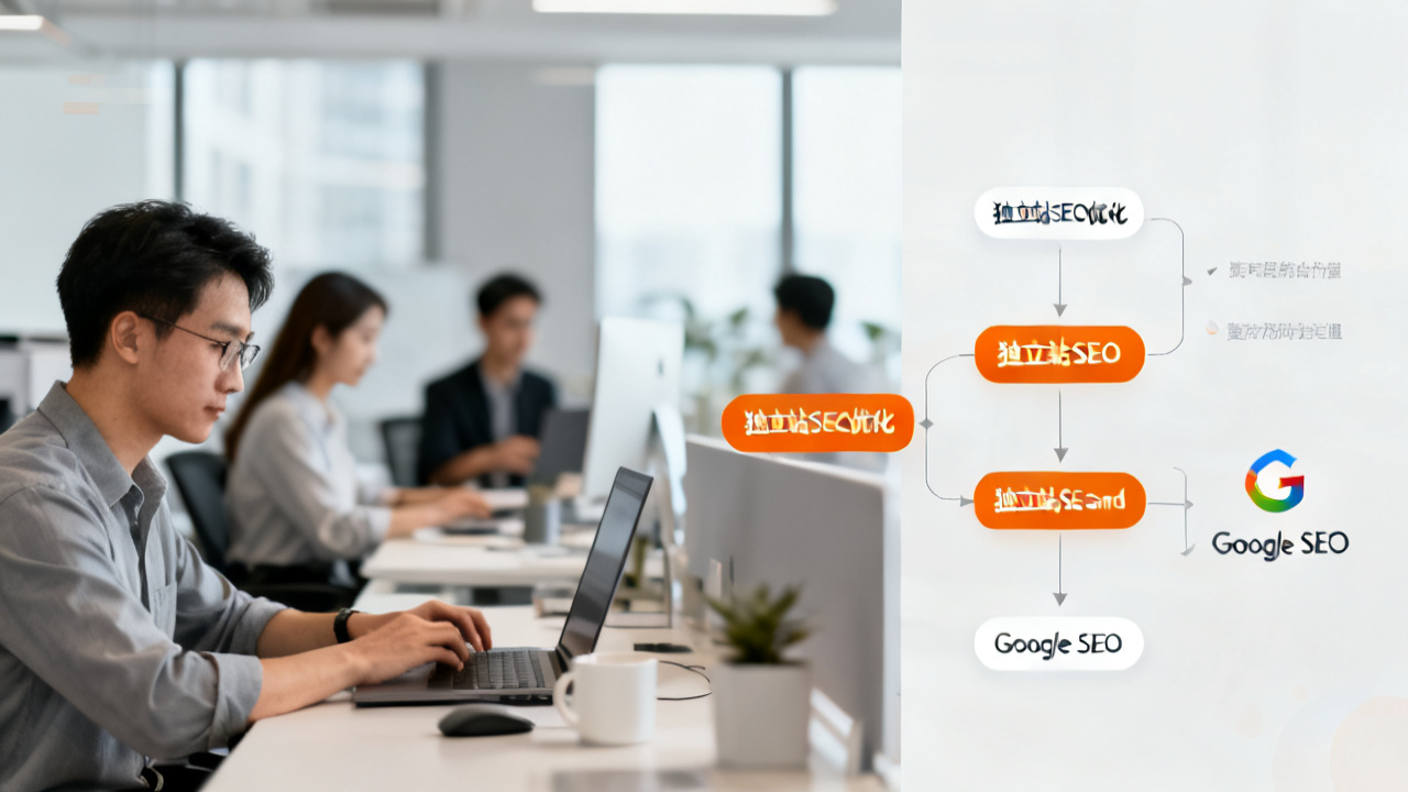 独立站SEO优化配图